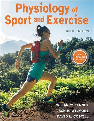 Textbook cover featuring a female trail runner with mountains in the background.