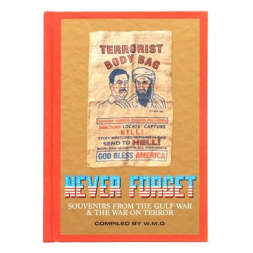 Book cover with portraits of Saddam Hussein and Osama bin Laden.
