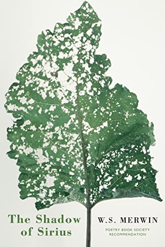 Book cover featuring a large, mottled green leaf and title text.