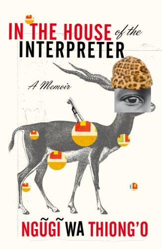 Book cover: surreal collage of an antelope, eye, and leopard print.