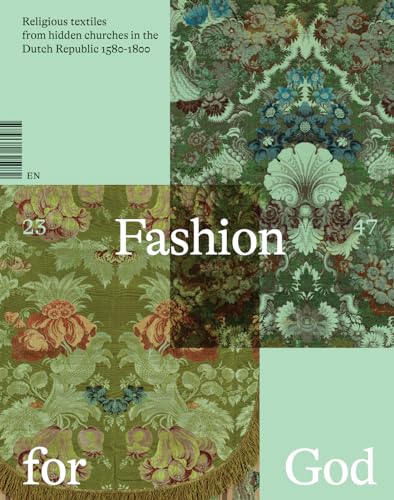 Book cover featuring ornate, patterned religious textiles in green and gold.