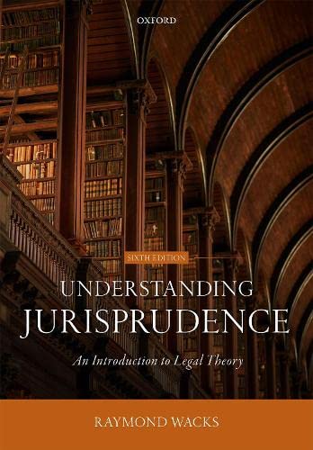 Book cover for “Understanding Jurisprudence” with a library interior background.