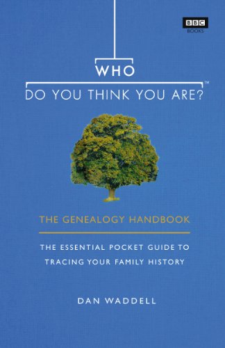 Blue book cover with a green tree and the title Who Do You Think You Are?
