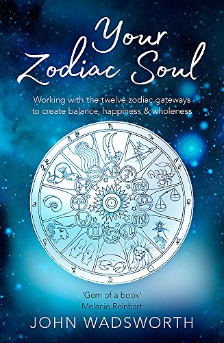 Book cover titled Your Zodiac Soul featuring a circular zodiac wheel against a starry background.