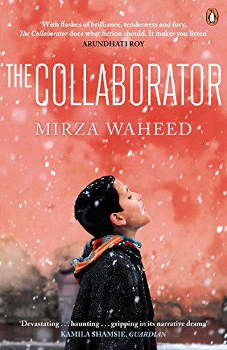 Book cover: "The Collaborator" by Mirza Waheed, with a boy looking up.