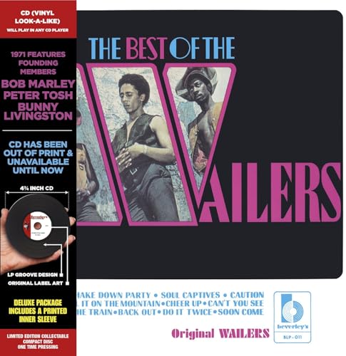 CD cover for “The Best Of The Wailers” featuring two men in pink.