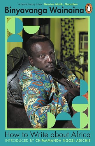 Book cover featuring a portrait of Binyavanga Wainaina wearing a patterned shirt.