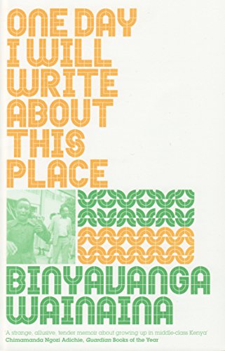 Book cover with orange and green text, a photograph, and patterned design.
