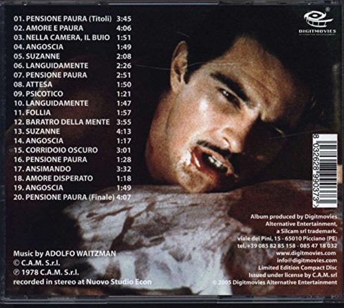CD back cover featuring a distressed man with blood on his face.