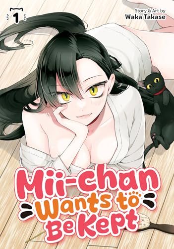 Manga cover featuring a woman with long dark hair and a black cat.