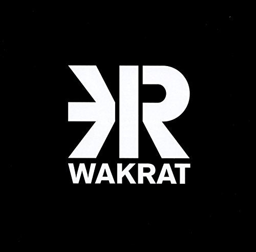 Black background with white stylized "WR" letters and "WAKRAT" text.