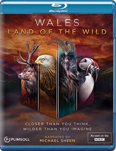 "Wales: Land Of The Wild" Blu-ray case with animals on the cover.