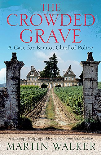 Book cover: French chateau viewed through stone gateposts and vineyards.