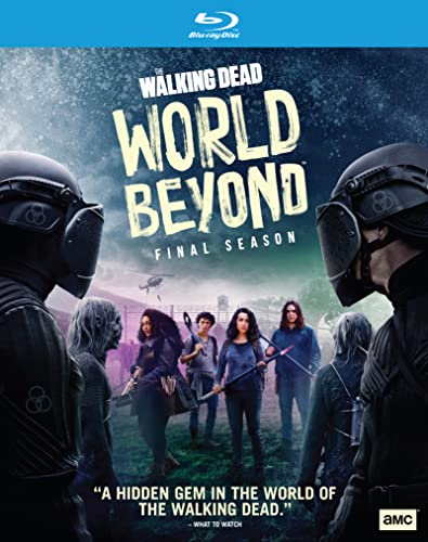 Blu-ray cover for "The Walking Dead: World Beyond" final season.