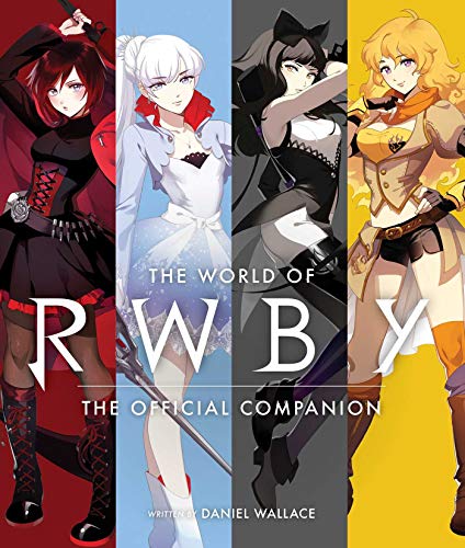 Book cover featuring four anime-style female characters against red, blue, grey, and yellow backgrounds.