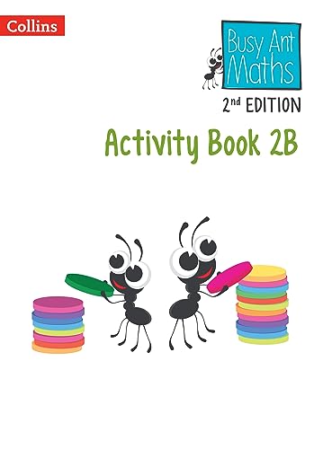 Collins Busy Ant Maths Activity Book 2B cover with cartoon ants.