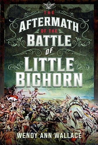 Book cover depicting a chaotic battlefield scene after Little Big Horn.