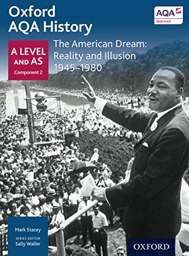 Textbook cover featuring Martin Luther King Jr. addressing a large crowd at a rally.