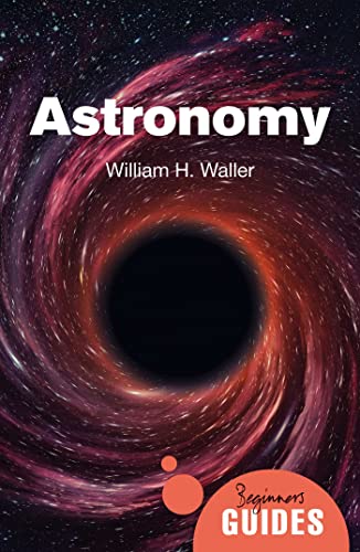 Book cover for "Astronomy" featuring a swirling galaxy and black hole.