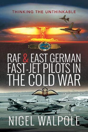Book cover depicting Cold War jets, a mushroom cloud, and RAF insignia.