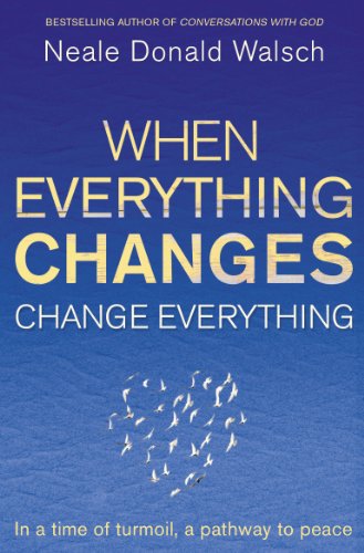 Book cover with blue background, white text, and a heart shape made of birds.