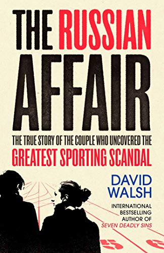 Book cover: "The Russian Affair" with silhouettes and red lines.