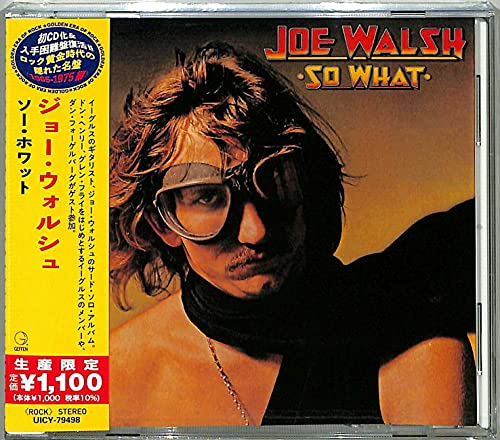 CDC cover of Joe Walsh'sS "So What" featuring a portrait of him.