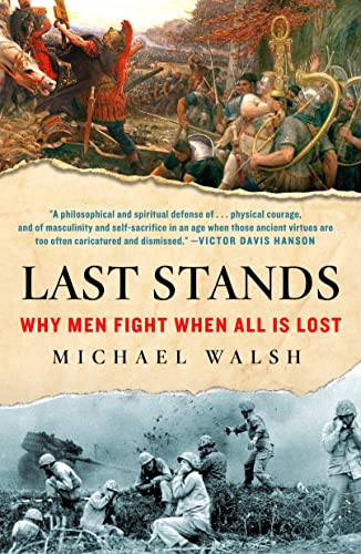 Book cover: “Last Stands,” depicting historical battle scenes and modern soldiers.