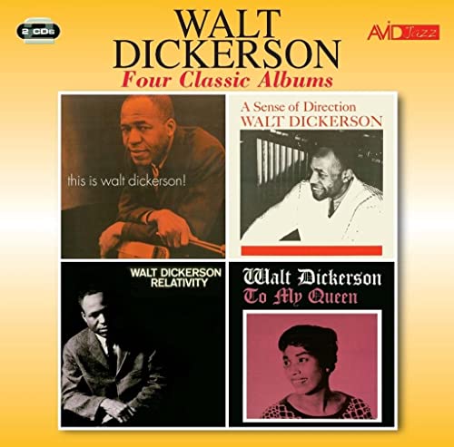 CD cover featuring portraits of jazz trombonist Walt Dickerson and a woman.