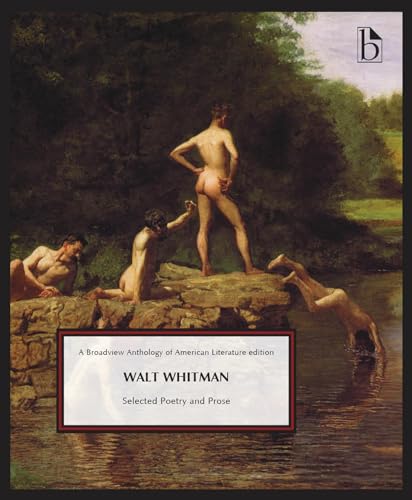 Book cover: "Walt Whitman: Selected Poetry and Prose" with nude figures.