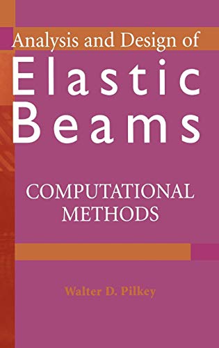 Book cover: "Analysis and Design of Elastic Beams" by Walter D. Pilkey.