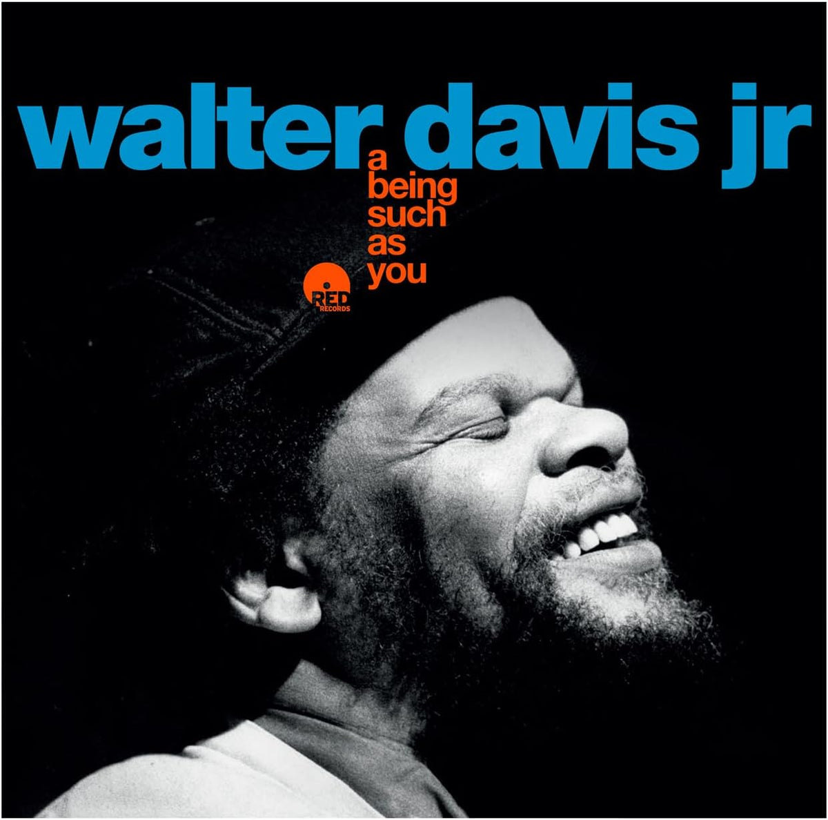 Album cover for Walter Davis Jr.'s "A Being Such As You" featuring a portrait.