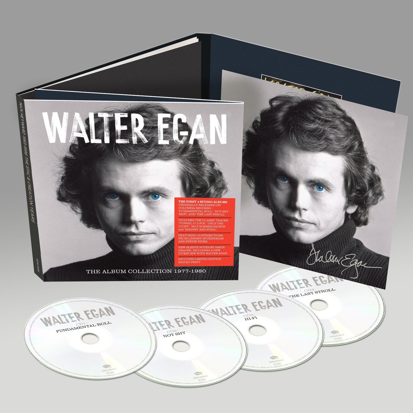 Walter Egan - The Album Collection 1977 - 1980 (Signed)  [CD]