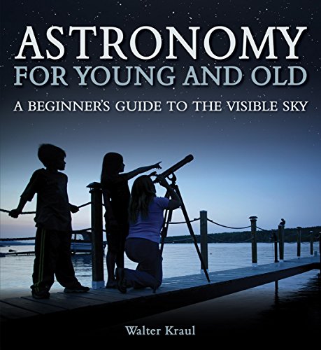Book cover: children stargazing with a telescope on a pier.