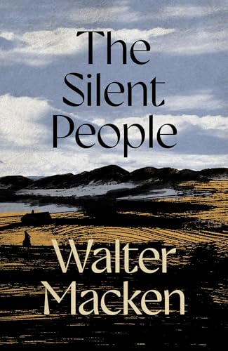 Book cover: “The Silent People” by Walter Macken, Irish landscape.