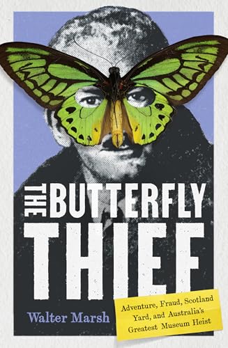 Book cover: man’s face obscured by a large butterfly image.