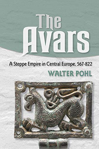 Book cover: "The Avars" with an image of an Avar bridle fitting.