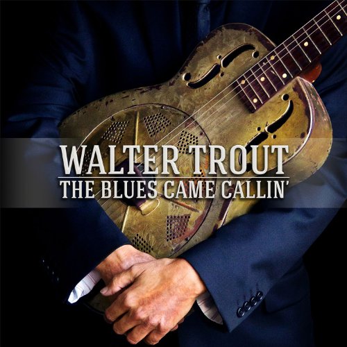 Walter Trout album cover featuring a musician holding a resonator guitar.