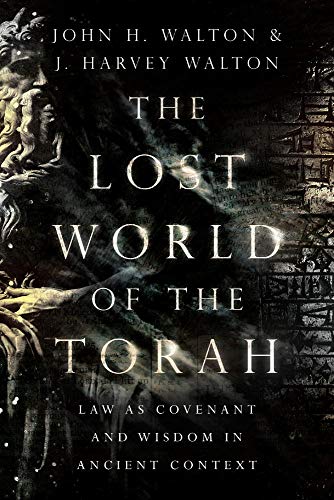 Book cover: "The Lost World of the Torah" with ancient imagery.