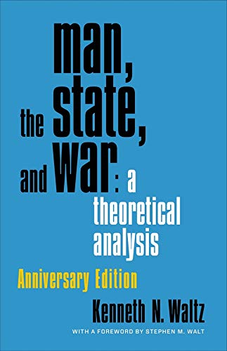 Book cover: "Man, the State, and War" by Kenneth N. Waltz.
