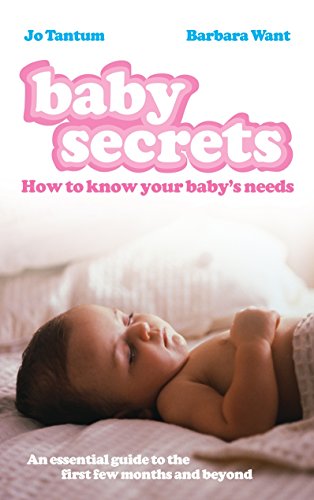 Book cover with title “Baby Secrets” and image of a sleeping baby.
