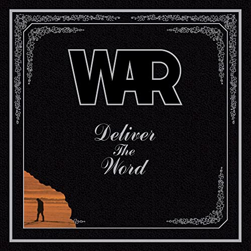 WAR album “Deliver The Word” vinyl record cover with desert scene.
