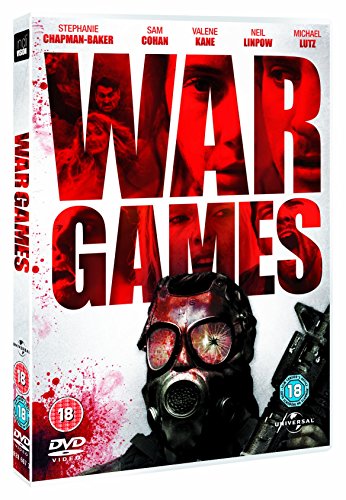 DVD case for "War Games" with a man in a gas mask on the cover.
