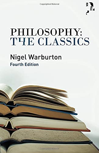 Book cover for "Philosophy: The Classics" with stacked open books.