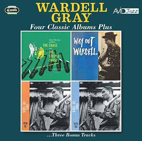 CD cover for Wardell Gray’s “Four Classic Albums Plus” featuring album art.