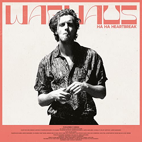 CD cover for Warhaus’ “Ha Ha Heartbreak” featuring a man smoking.