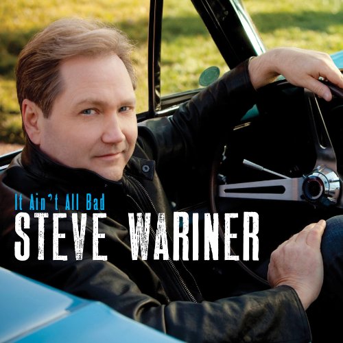 Steve Wariner album cover, portrait of a man in a car.