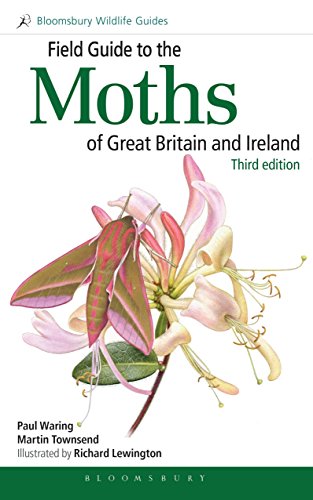 Book cover featuring a pink and green moth on a honeysuckle flower.