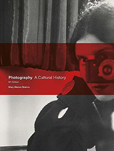 Book cover: "Photography A Cultural History," fifth edition, with a camera.