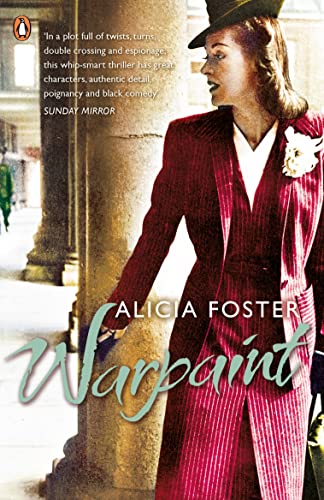 Book cover: woman in red pinstripe suit and hat, looking left.